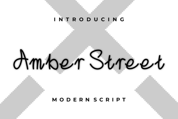 Amber Street: A Quirky Font for Bold Brand Campaigns