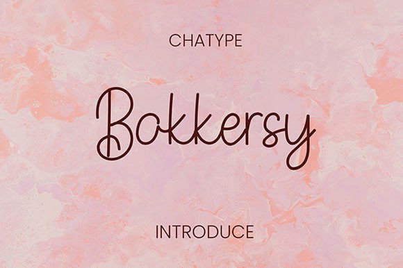 Bokkersy: The Handwritten Typeface That Elevates Digital Brand Identity