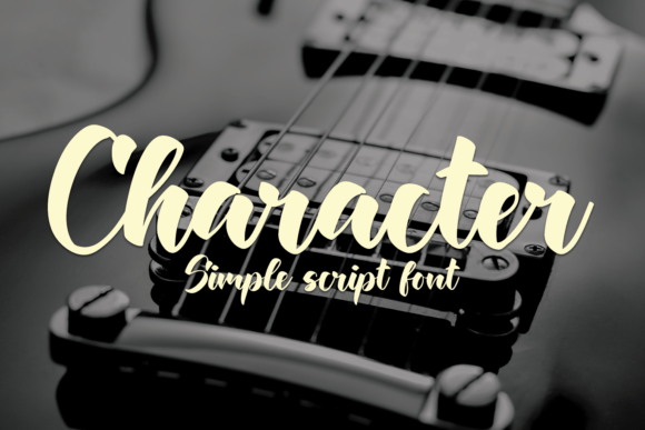 Character: A Handwritten Font for Professional Branding