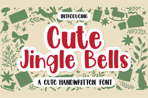 Cute Jingle Bells Font for Branding and Design