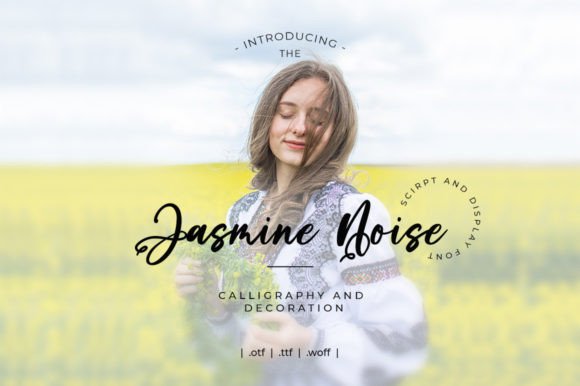 Jasmine Noise Brush: The Signature Typeface That Elevates Campaigns