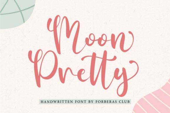 Moon Pretty: A Timeless Script Font for Creative Projects