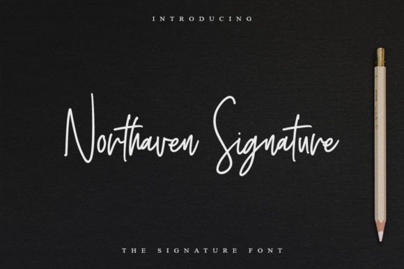Northaven Signature: A Professional Script Font for Your Brand