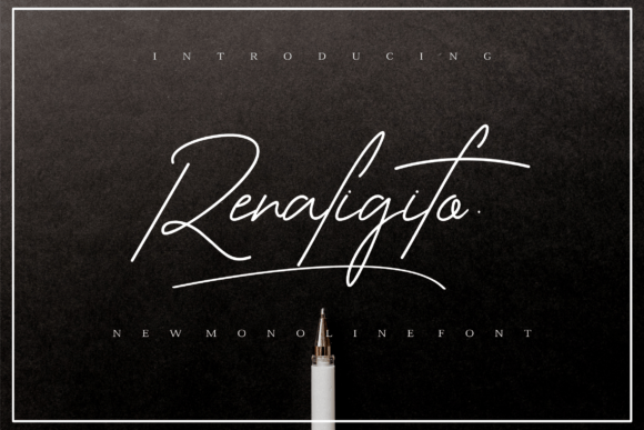 Renaligito: The Handwritten Typeface That Elevates Digital Branding