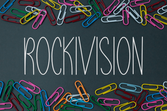 Rockivision: A Handwritten Font That Breathes Life Into Craft Projects