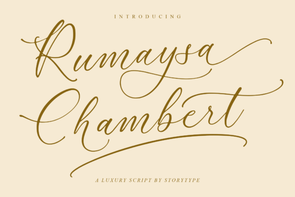 Rumaysa Chambert Font for Eye-Catching Design