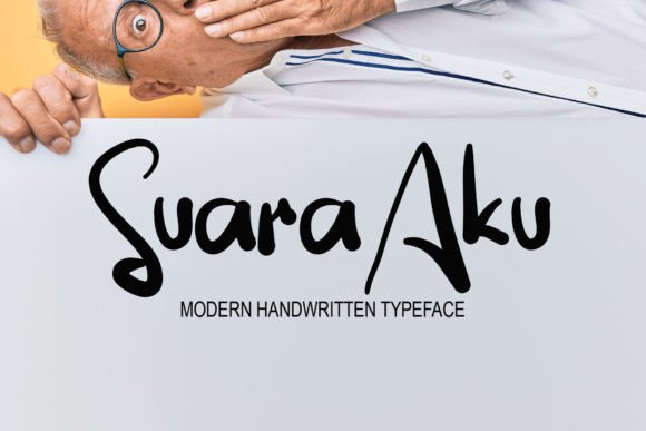 Why Suara Aku is the Handwritten Typeface Your Campaign Needs
