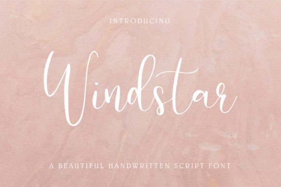 Windstar: A Chic Handwritten Font for Modern Web Design